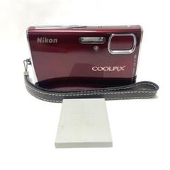 Nikon COOLPIX S51 ニコン レッド デジカメ コンデジ 動作品