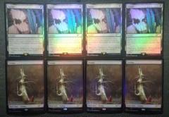 mtg フルFOIL 黒好きオススメ 強迫 沼 8枚セット sld