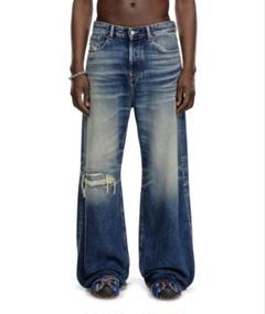 【新品未使用】DIESEL D-RISE W26 L30 ルーズ ストレート 2025年最新】DIESEl d-rise straight jeansの人気アイテム