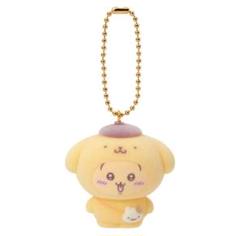 ちいかわ サンリオ シークレットフロッキー マスコット うさぎ ポムポムプリン ちいかわ サンリオ シークレットフロッキーマスコット ポムポム