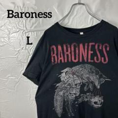 バンドtシャツ　バロネスBaroness アニマルtee キツネ狐　犬　オオカミ
