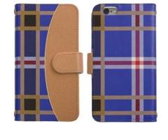 手帳型スマホケース iPhoneケース チェック