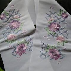 刺繍半襟 着物