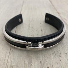 Ferragamo フェラガモ バングル ブレスレット ガンチーニ ブラックのサムネイル