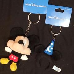 ディズニー キーホルダー 2個セット ミッキー