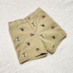 新品未使用　ポロ　ラルフローレン　半ズボン　ショートパンツ　12m 刺繍デザイン