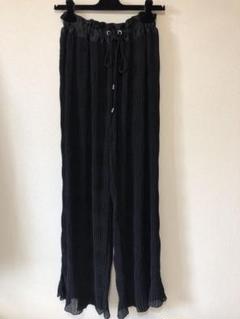 moussy/2019モデルサイドスリット入りパンツ