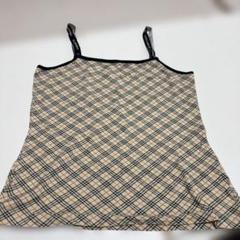 美品✨Burberry チェック柄クロップドブラトップ タンクトップ　L希少 美品✨Burberry チェック柄クロップドブラトップ タンクトップL希少