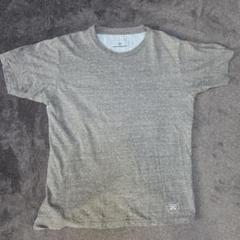 uniform experiment　グレー Tシャツ 異素材 ストライプ裏地のサムネイル
