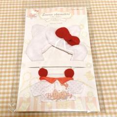 Petit la vie ハローキティ キティ フード ぬい服 洋服10cm