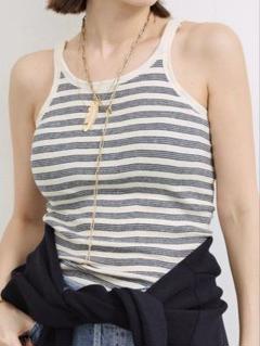 GOOD GRIEF！/グッドグリーフ】SHORT BORDER TOP VINTAGE（T
