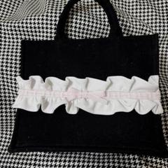 JILTU ジルチュ petit frill tee pink × black JILTU ジルチュ petit frill tee pink × black