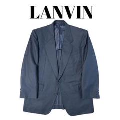 ランバン　LANVIN ネイビー テーラードジャケット　オーダー　ブレザー　美品