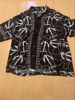 neighborhood アロハ　金魚　緑　Ｌ NEIGHBORHOOD - ネイバーフッド NEIGHBORHOOD 金魚 柄 アロハ