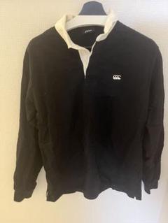特別価格‼️canterbury M ラガーシャツ 黒/白