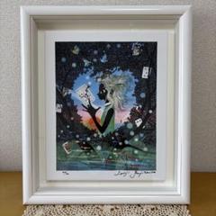 藤城清治 【Aliceのハート】 ジークレー キャンバスエディション 証明書有り 藤城清治 【Aliceのハート】 ジークレー キャンバスエディション