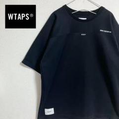 シャツ Wtaps QB / SS / POLY. ERA  BLACK  LARGE W)taps - WTAPS☆QB SS POLY. ERAダブルタップスフットボール