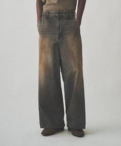 JUHA RUST WIDE DENIM PANTS