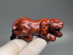 未使用品】 手作り 修縁堂】木製 虎 メルカリ - 精密細工 トラの