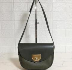 no25541 ニナリッチ イタリア製 レザー PVC ショルダー バッグ