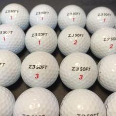 良品】Z3 ソフト 24球 ロストボール ゴルフボール - メルカリ