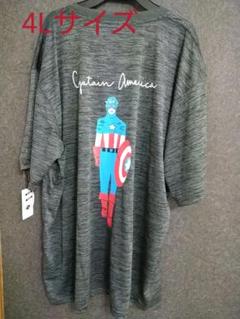 新品★4L 人気YouTuber着用　MARVELドライTシャツ