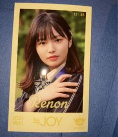ニアジョイ　江角怜音　ミニフォトカード レア イコノイジョイ2022 ミニフォトカード ≒JOY 江角怜音 レア
