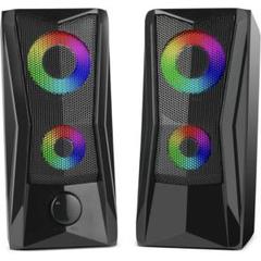 完売品 RGBデスクトップスピーカー PC ゲーミングLED USBケーブル