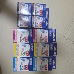 エプソンインクカートリッジ 3色2セット+黒4② - メルカリ