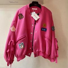 rｅ.仲里依紗ピンクカタカナロゴスエット 7/21終◇人気 完売品❤︎ RE. ❤︎仲里依紗 アールイードット