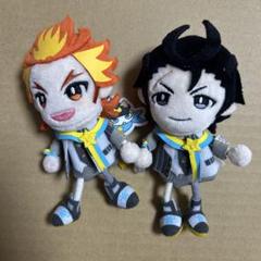 SideM ぱぺっとチャーム　神速一魂　黒野玄武　紅井朱雀