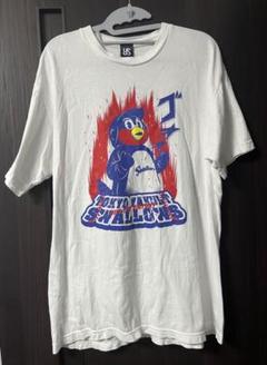 【中古】ヤクルトスワローズ　つば九郎　Tシャツ　Lサイズ