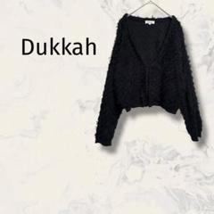 Dukkah デュカ シャギーカーディガン ショート丈 カジュアル ギャル 古着