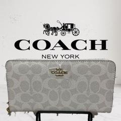 【最終値下】新品未使用 COACH長財布 ホワイトレザーシグネチャー 新品未使用 COACH長財布 ホワイトレザーシグネチャー - メルカリ