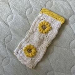 【ハンドメイド】ひまわりバネ口 マルチケース