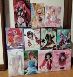 【最新含む】プライズフィギュアまとめ売り（11点セット） 美少女系 プライズ フィギュア 11点まとめ売り 作品ミックス