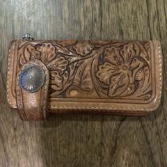 レザーウォレット長財布