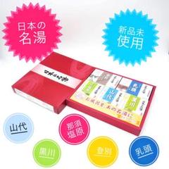 【中新品】日本各地の温泉と共同企画 日本の名湯5箇所 ギフトセット 家庭で名湯