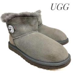 新品未使用 UGG アグ　スワロフスキー　フラットシューズ　24.5 UGGミニスワロフスキークリスタル – Original UGG Australia Classic