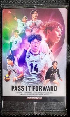 集合A スペシャルカード 男子バレーボール日本代表 ツインウエハース SPカード