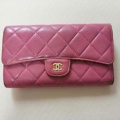 値下げCHANEL ピンク　2.55チョコバーステッチ　クラッチバッグラムスキン 値下げCHANEL ピンク2.55チョコバーステッチクラッチバッグ