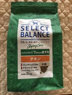 セレクトバランス チキン シニア ドッグフード 3kg 新品 未開封