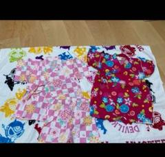 ベビー 甚平 ロンパース 浴衣 80cm 美品