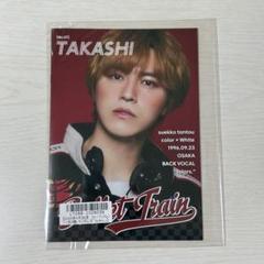 超特急　キラリB賞　タカシフォトブックレット 超特急 タカシ キラリ スクラッチ B賞 フォトブックレット