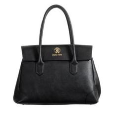 新品未使用 roberto cavalli レザー ショルダー ハンドバッグ 黒