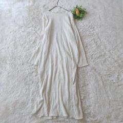 JUSTCOLLECTION ジャストコレクション 長袖ロングワンピース　F