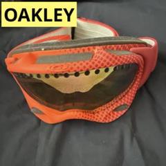 【美品】オークリー/スキー/スノーボード/ミラー/ゴーグル/OAKLEY/登山