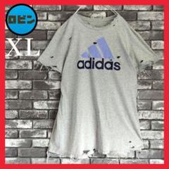 アディダス adidas 霜降りボロtシャツTシャツ boro グランジ 襤褸