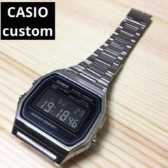 【新品】カシオ チープカシオ デジタル 腕時計 黒 液晶反転 レトロ 調のサムネイル