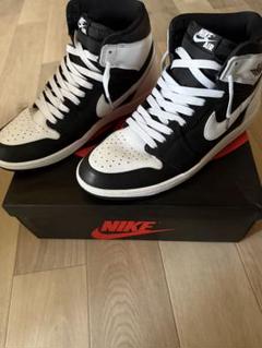 NIKE エアージョーダン1 OG ブラックホワイト